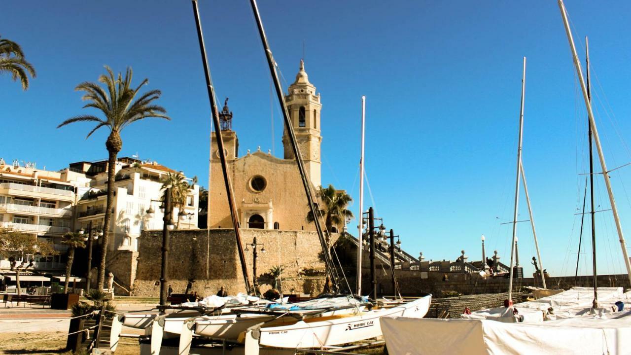 Sitges Atico 2 Min A Playa San Sebastian Apartment Exterior photo